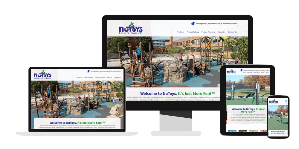 manufacturers rep web design