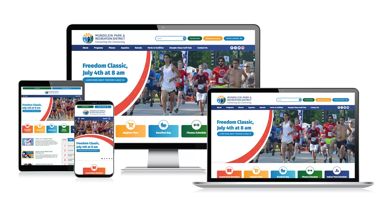 parks and recreation websites