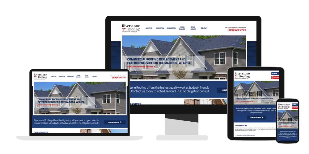 roofing company website