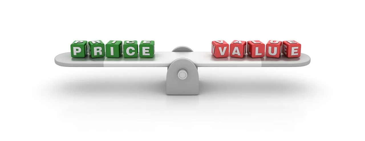 web design price and value