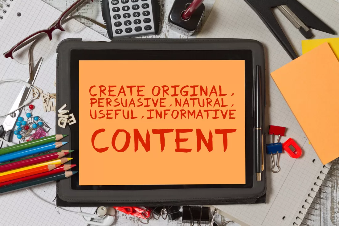 website content marketing